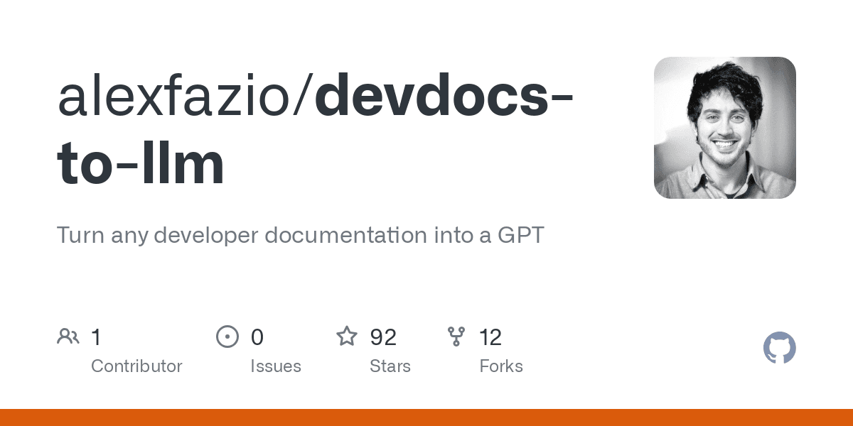 DevDocs to LLM