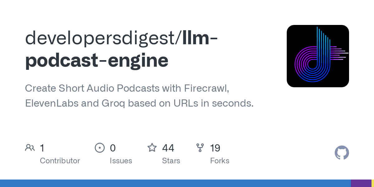 LLM Podcast Engine