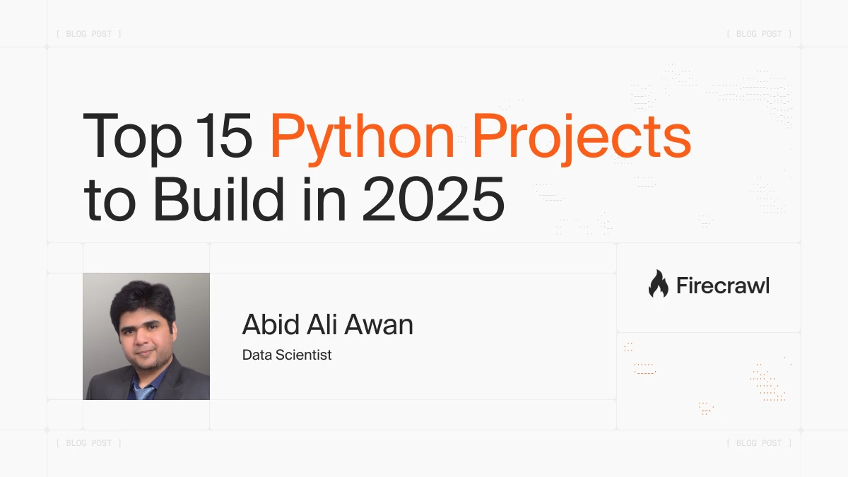 Top 15 Python Projects to Build in 2025: From Beginner to Production