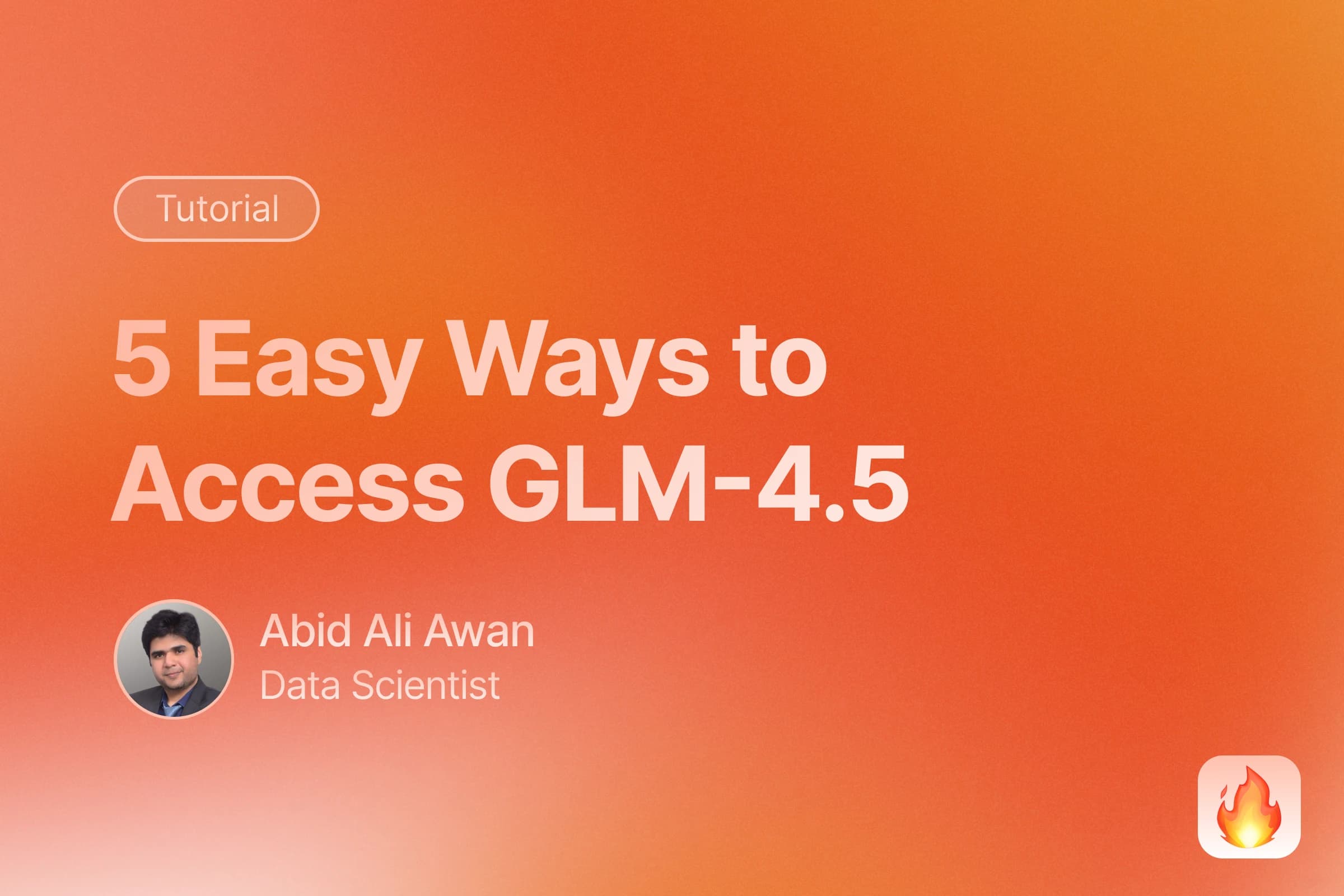 5 Easy Ways to Access GLM-4.5 image