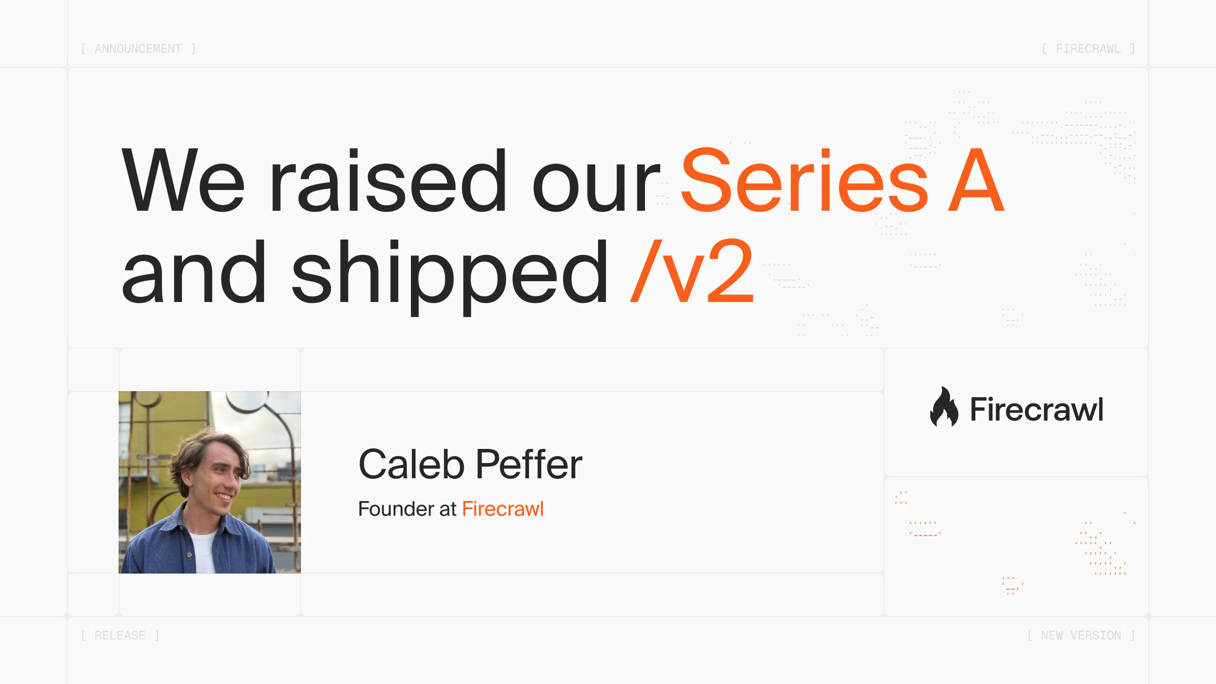 We just raised our Series A and shipped /v2 image