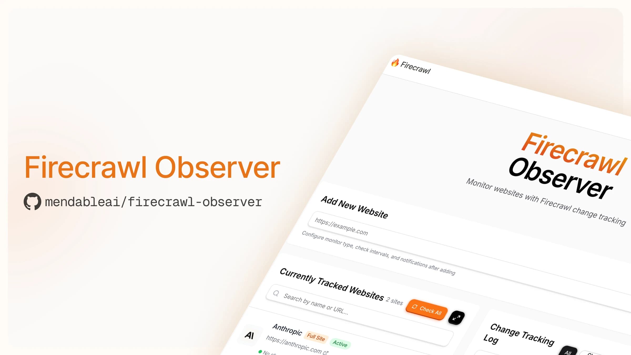 Introducing Firecrawl Observer, Our Open-Source Website Monitoring Tool image