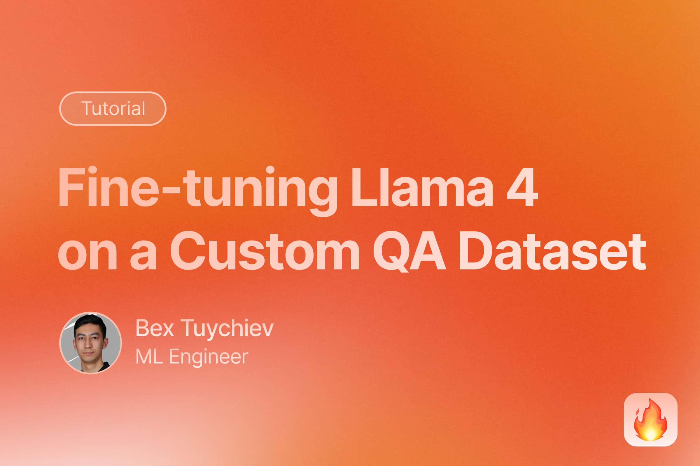 Fine-tuning Llama 4 on a Custom Dataset With Transformers And Firecrawl image