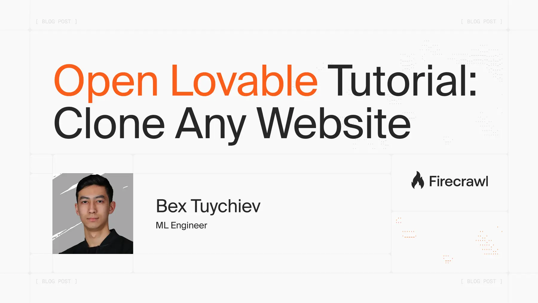 Open Lovable Tutorial: Clone Any Website as a Modern React App image
