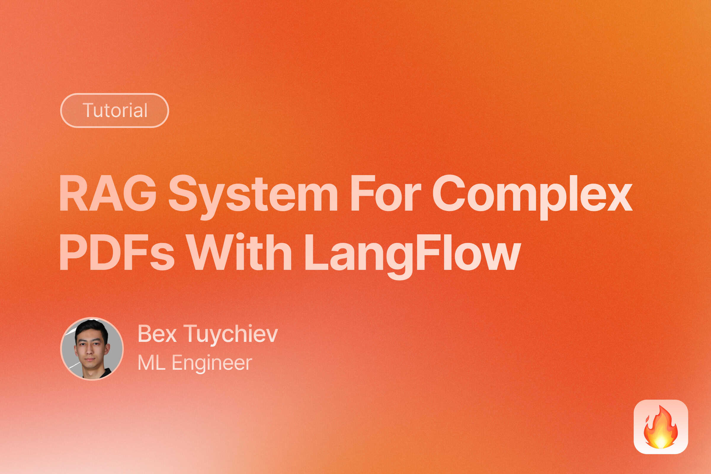 Building a PDF RAG System with LangFlow and Firecrawl image