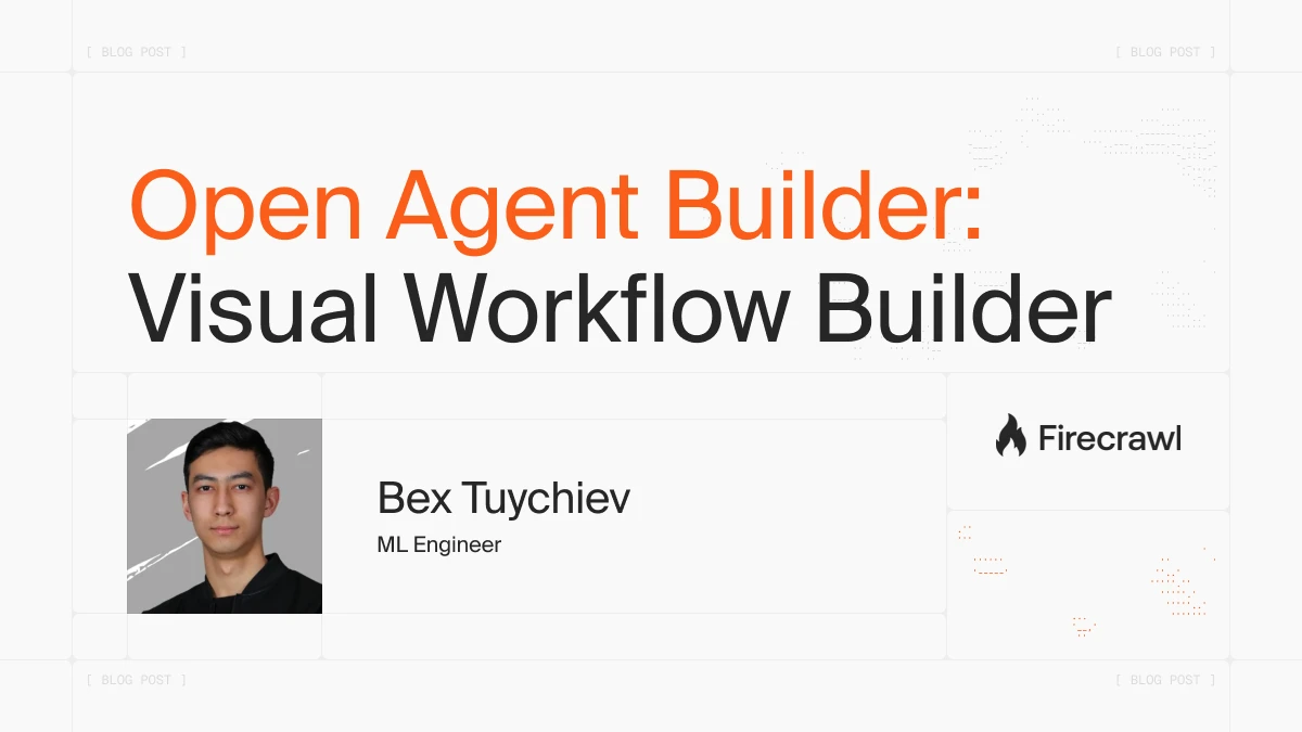 Open Agent Builder - Open-Source Visual Workflow Builder for AI Agents image