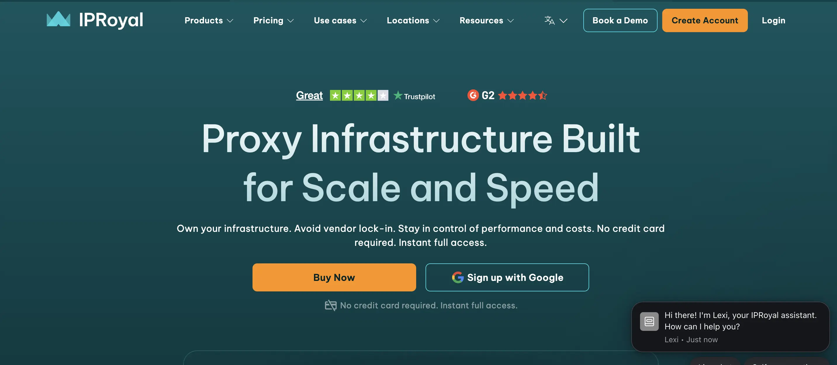 iproyal homepage screenshot