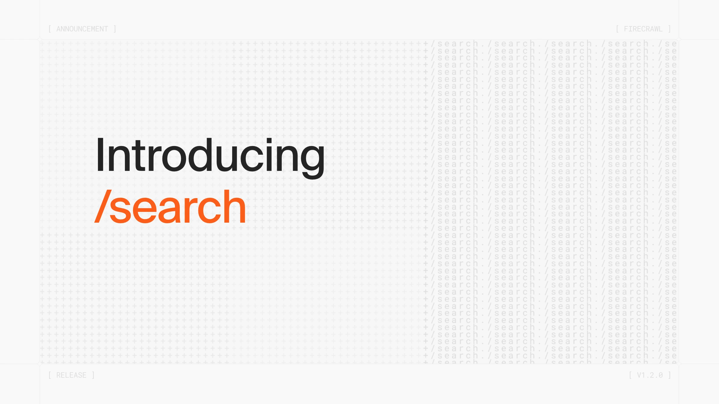 Introducing /search